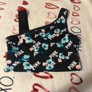 Brand new pink sports bra